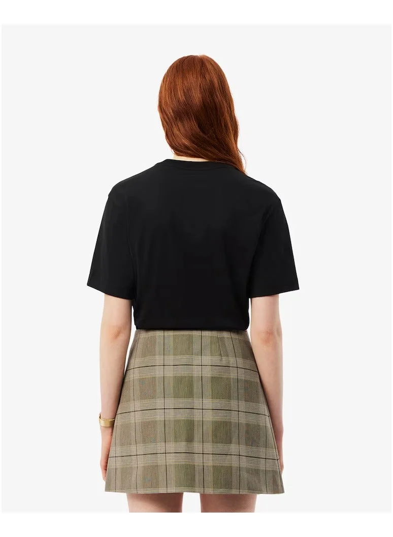 LACOSTE Crew Neck Logo Detail T-Shirt